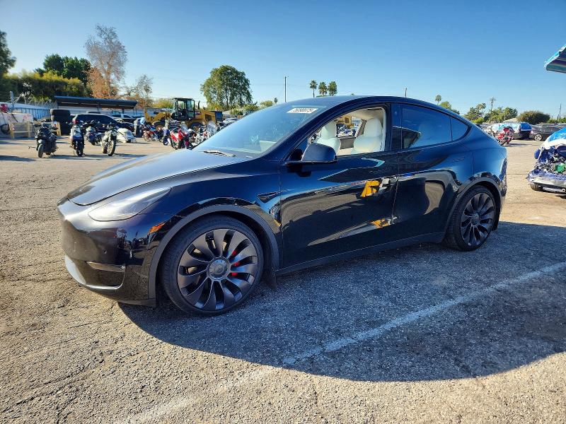 Auction sale of the 2021 Tesla Model Y, vin: 5YJYGDEF5MF230322, lot number: 75090075
