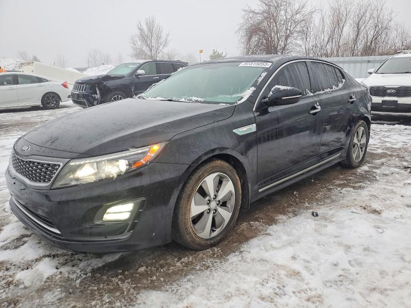 97315055 :رقم المزاد ، KNAGN4AD0F5081700 vin ، 2015 Kia Optima Ex Hybrid 4dr مزاد بيع