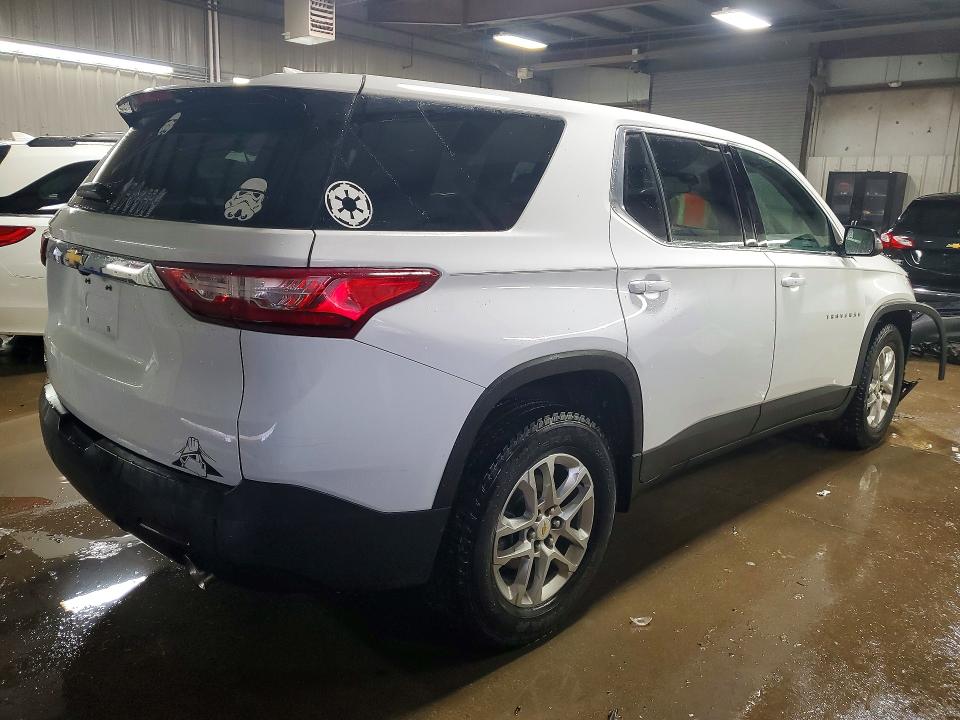 73233755 :رقم المزاد ، 1GNERFKW9MJ228733 vin ، 2021 Chevrolet Traverse مزاد بيع