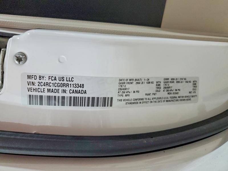 Продаж на аукціоні авто 2024 Chrysler Voyager Lx, vin: 2C4RC1CG0RR113348, номер лоту: 72443005