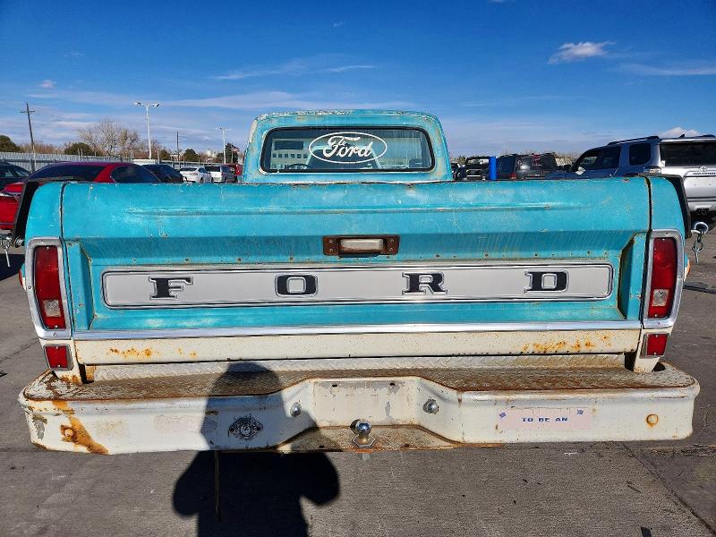 Продаж на аукціоні авто 1970 Ford F100, vin: F10YKG77597, номер лоту: 74331485