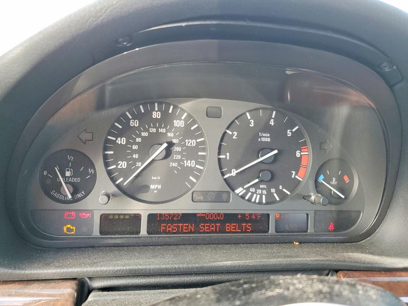 1999 Bmw 740 მანქანა იყიდება აუქციონზე, vin: WBAGH8333XDP04219, აუქციონის ნომერი: 98909485