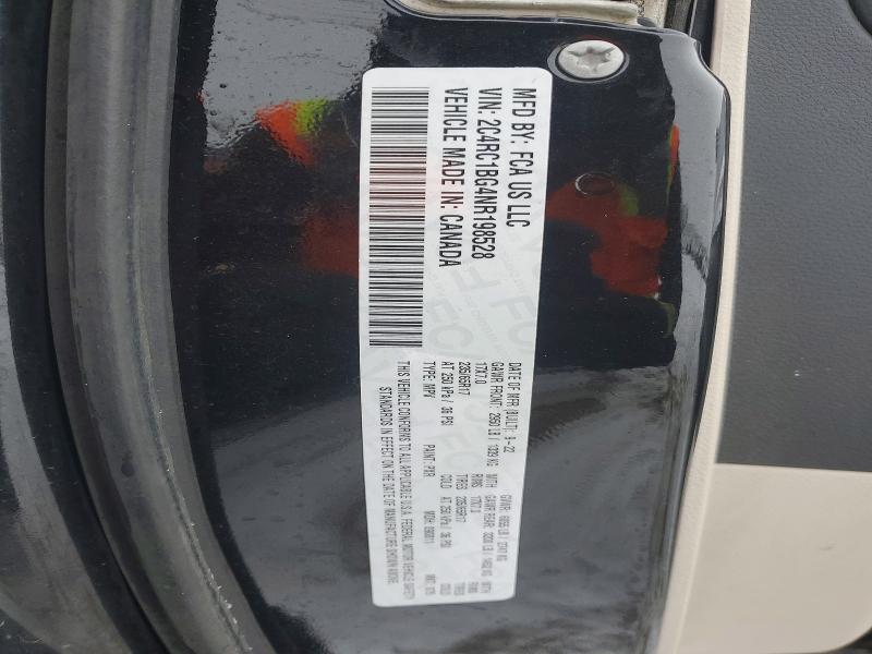 72679835 :رقم المزاد ، 2C4RC1BG4NR198528 vin ، 2022 Chrysler Pacifica مزاد بيع