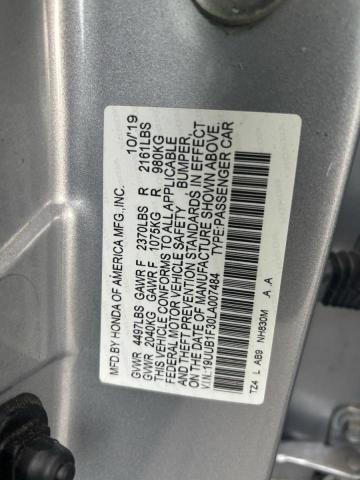2020 Acura Tlx მანქანა იყიდება აუქციონზე, vin: 19UUB1F30LA007484, აუქციონის ნომერი: 72256805