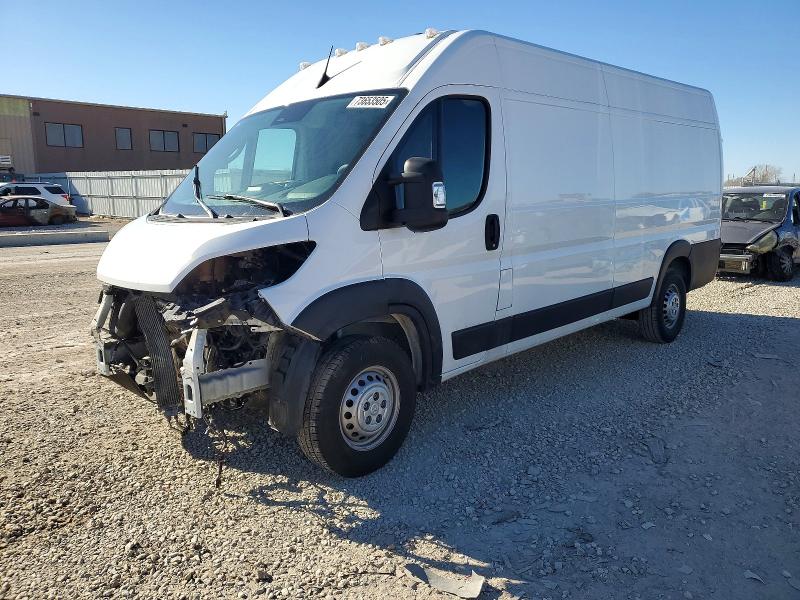 2024 Ram Promaster 3500 მანქანა იყიდება აუქციონზე, vin: 3C6MRVJG3RE117292, აუქციონის ნომერი: 73653505