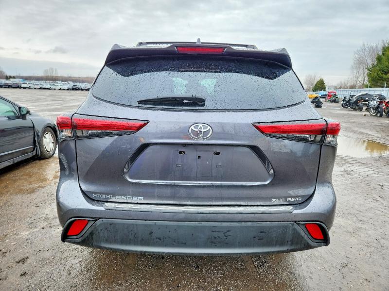 2022 Toyota Highlander მანქანა იყიდება აუქციონზე, vin: 5TDGZRBHXNS208029, აუქციონის ნომერი: 98404735
