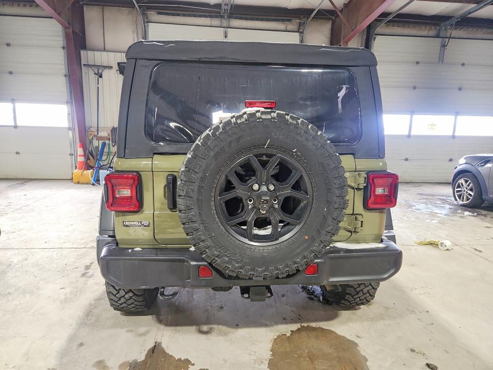 74087355 :رقم المزاد ، 1C4PJXDN1SW507323 vin ، 2025 Jeep Wrangler مزاد بيع
