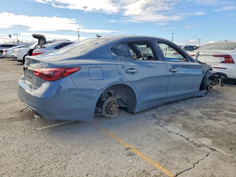 2022 Infiniti Q50 მანქანა იყიდება აუქციონზე, vin: JN1FV7DP2NM370008, აუქციონის ნომერი: 99893345