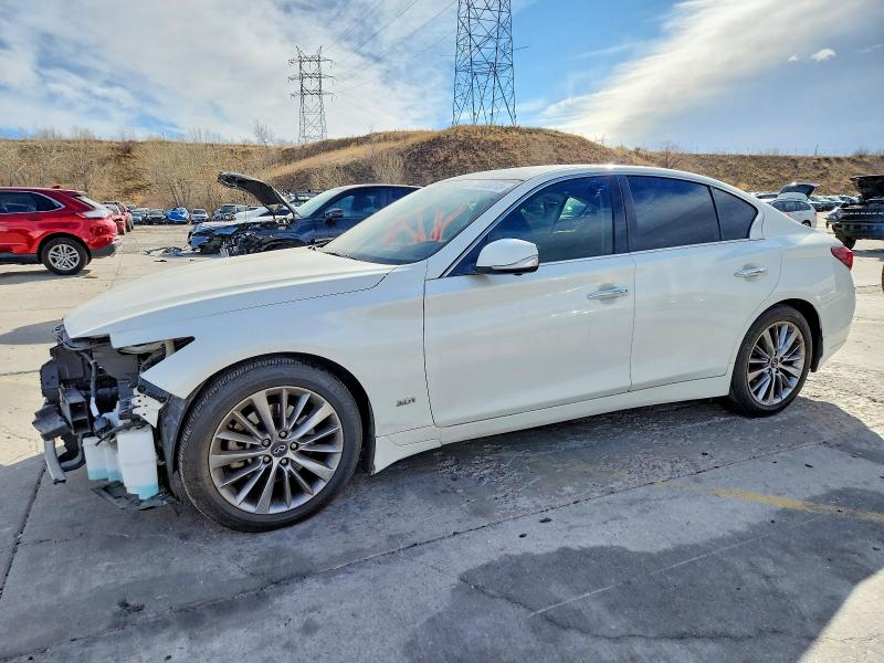 73305315 :رقم المزاد ، JN1EV7AR5JM440113 vin ، 2018 Infiniti Q50 Luxe مزاد بيع