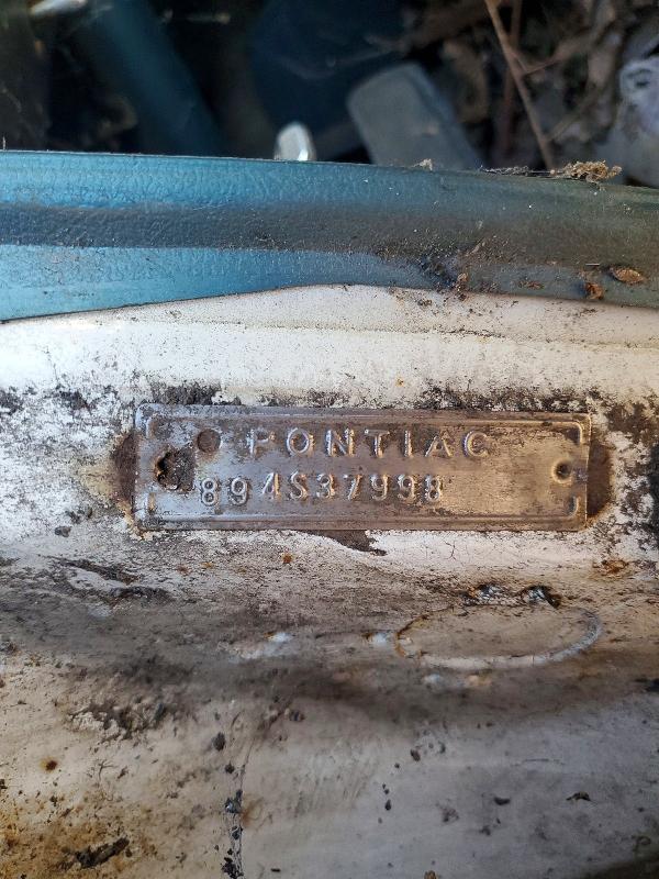 72894835 :رقم المزاد ، 894S37998 vin ، 1964 Pontiac Grand Prix مزاد بيع