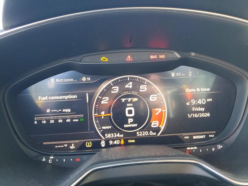 Aukcja sprzedaży 2017 Audi Tts, vin: TRUC1AFV5H1016810, numer aukcji: 72634325