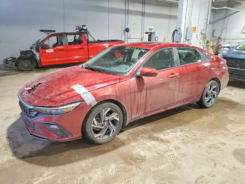 Продажа на аукционе авто 2025 Hyundai Elantra Preferred 4d, vin: KMHLM4DG0SU869091, номер лота: 98110325