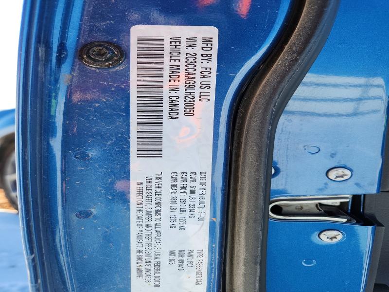 Продажа на аукционе авто 2020 Chrysler 300 Tourin, vin: 2C3CCAAG9LH230050, номер лота: 75045305