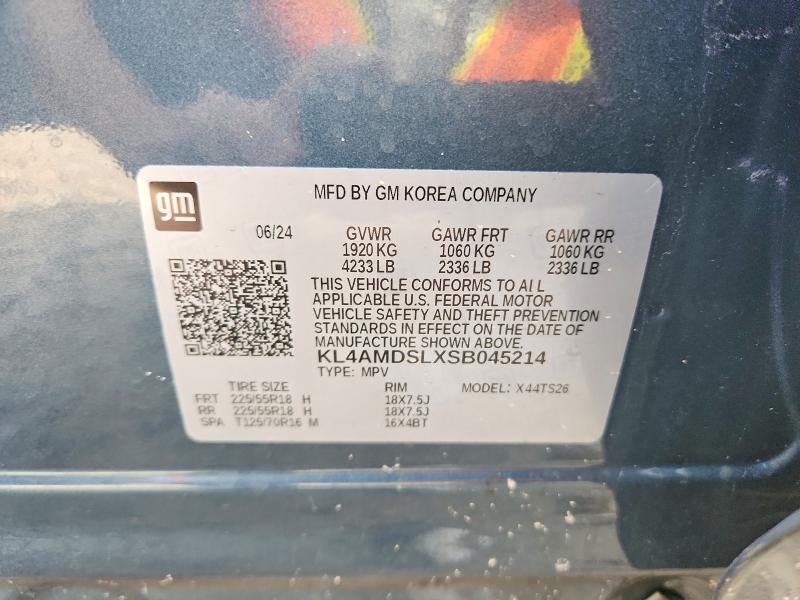 99032675 :رقم المزاد ، KL4AMDSLXSB045214 vin ، 2025 Buick Encore Gx مزاد بيع