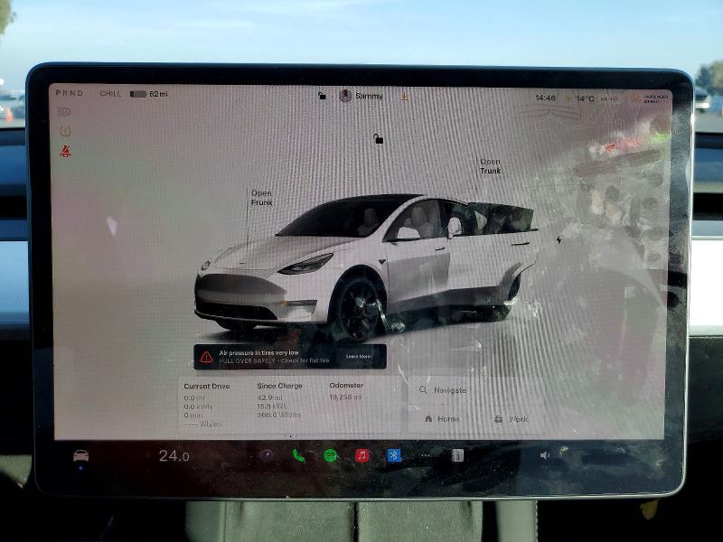 Продаж на аукціоні авто 2023 Tesla Model Y, vin: 7SAYGDEF1PF693842, номер лоту: 74692595