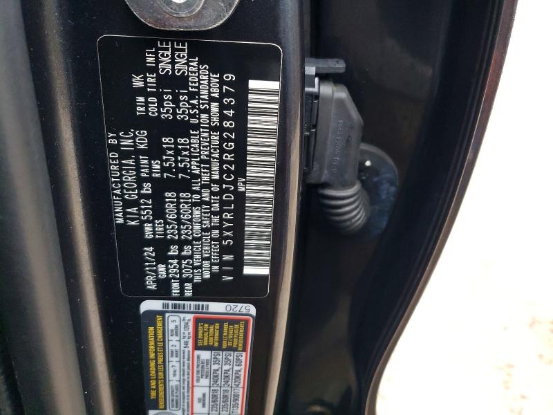 Продажа на аукционе авто 2024 Kia Sorento, vin: 5XYRLDJC2RG284379, номер лота: 97745015