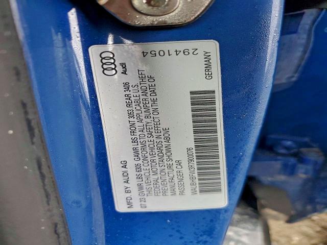 Продаж на аукціоні авто 2024 Audi Rs E-tron, vin: WAUBHBFW3R7900076, номер лоту: 74065595