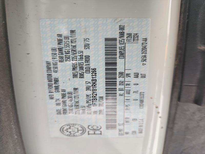 Продаж на аукціоні авто 2024 Ford Transit T-, vin: 1FTBR2Y81RKB13266, номер лоту: 73604285