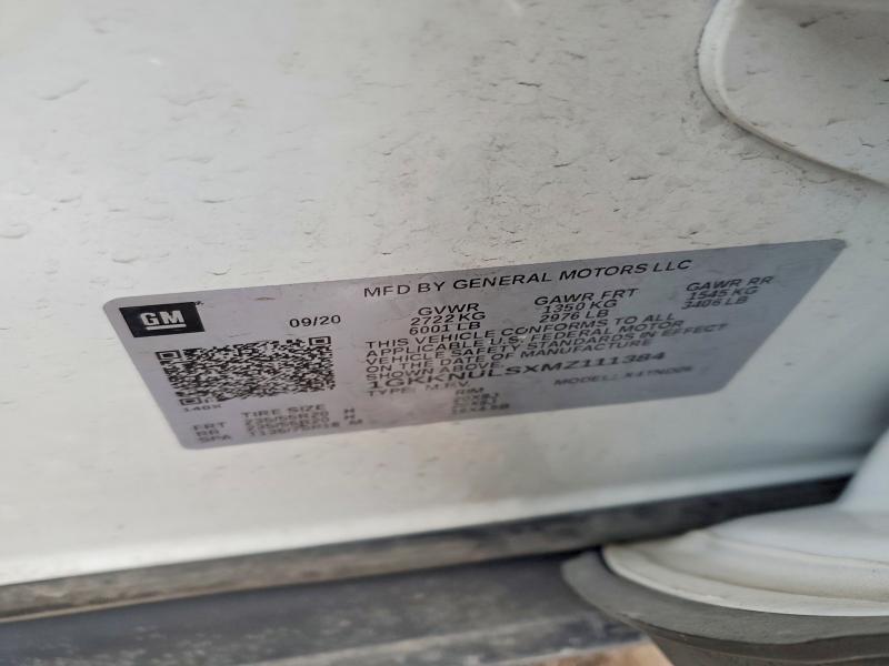 Продаж на аукціоні авто 2021 Gmc Acadia, vin: 1GKKNULSXMZ111384, номер лоту: 98218755