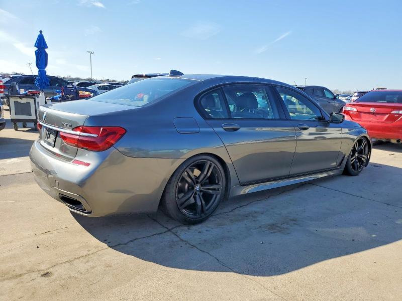 2016 Bmw 740 I მანქანა იყიდება აუქციონზე, vin: WBA7E2C57GG547607, აუქციონის ნომერი: 74832555