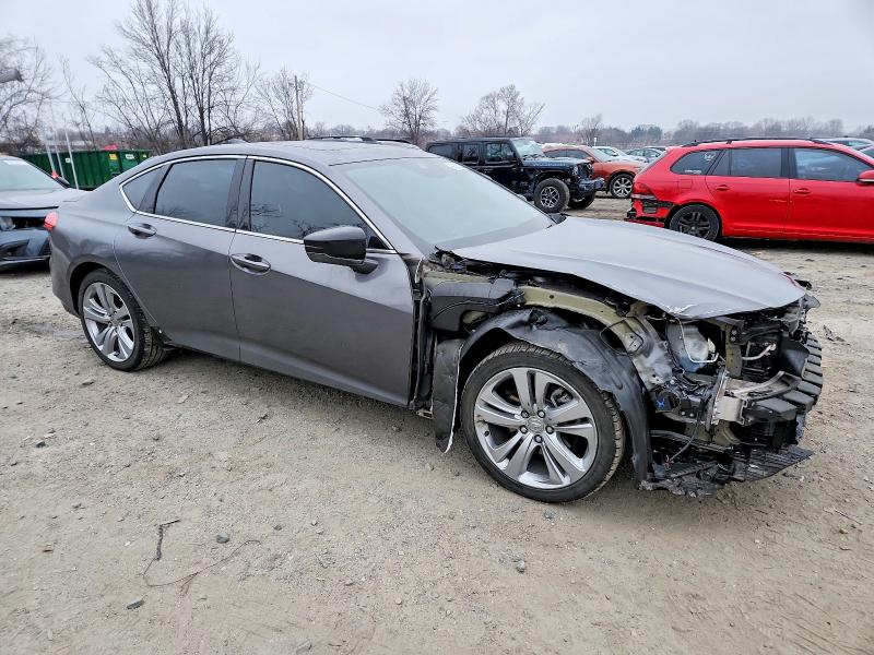 2022 Acura Tlx მანქანა იყიდება აუქციონზე, vin: 19UUB5F47NA005525, აუქციონის ნომერი: 99508335