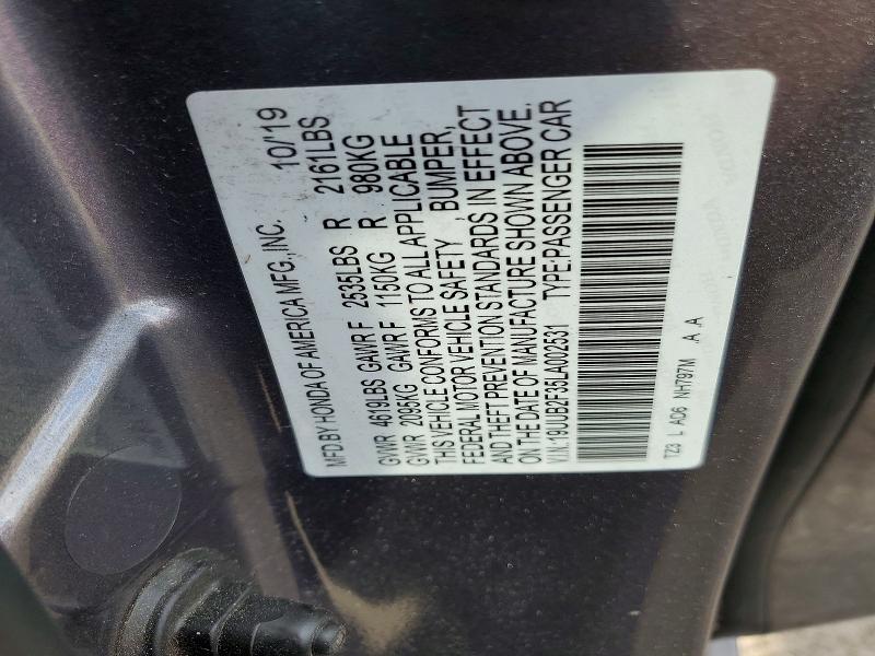 Продажа на аукционе авто 2020 Acura Tlx, vin: 19UUB2F35LA002531, номер лота: 99767095