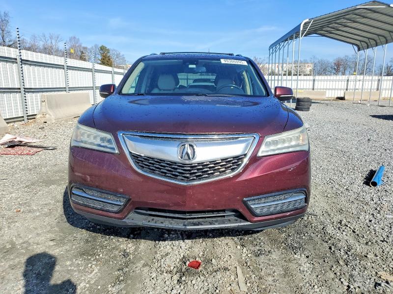 99306095 :رقم المزاد ، 5FRYD3H4XEB019095 vin ، 2014 Acura Mdx Techno مزاد بيع