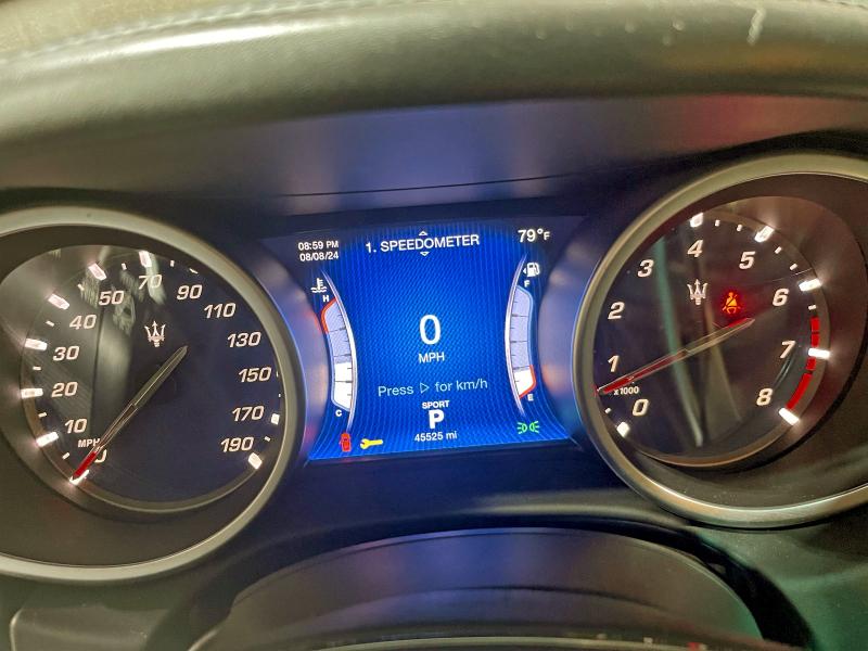 2014 Maserati Ghibli S მანქანა იყიდება აუქციონზე, vin: ZAM57RTA9E1112724, აუქციონის ნომერი: 73335665