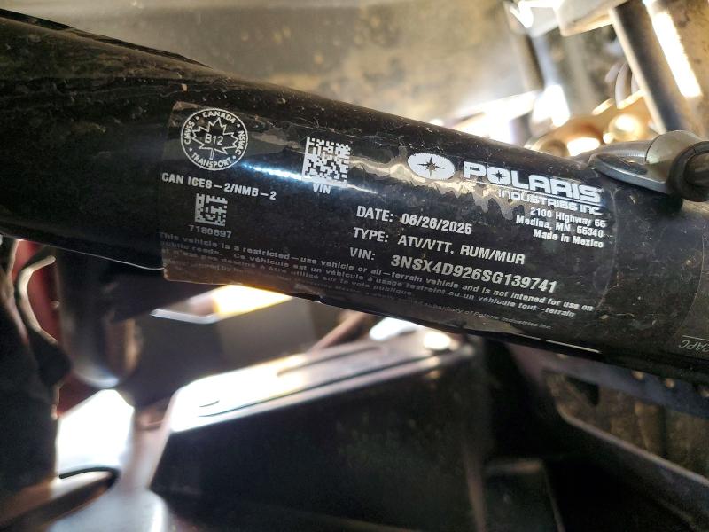 Продажа на аукционе авто 2025 Polaris Rzr Pro Xp, vin: 3NSX4D926SG139741, номер лота: 75406105