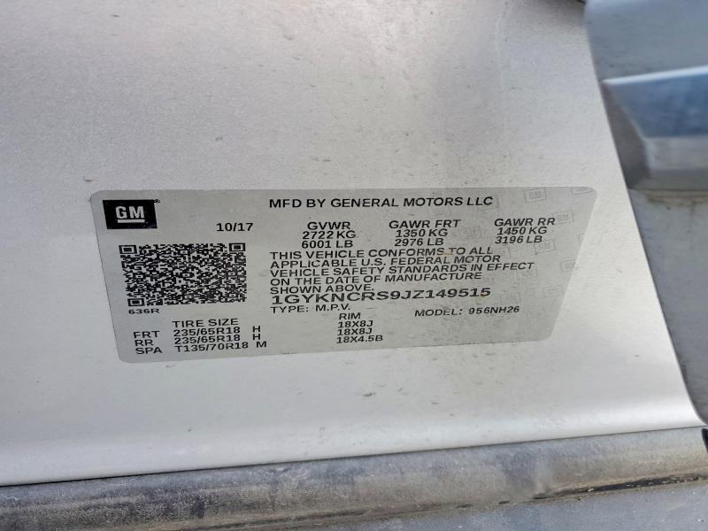 Продажа на аукционе авто 2018 Cadillac Xt5, vin: 1GYKNCRS9JZ149515, номер лота: 73021805