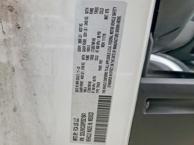 Aukcja sprzedaży 2023 Ram Promaster 2500, vin: 3C6LRVCG6PE521841, numer aukcji: 75456875