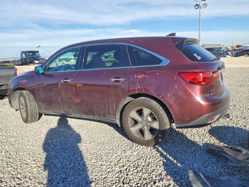 2015 Acura Mdx მანქანა იყიდება აუქციონზე, vin: 5FRYD4H24FB027909, აუქციონის ნომერი: 99745435