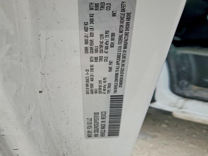 75224865 :رقم المزاد ، 3C6LRVDGXPE576100 vin ، 2023 Ram Promaster 2500 مزاد بيع