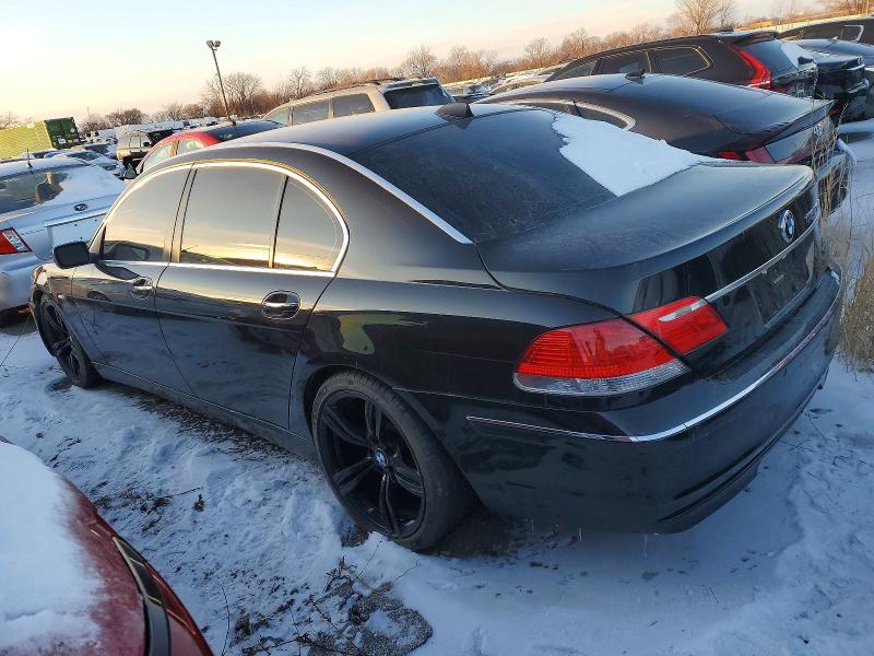 2006 Bmw 750 მანქანა იყიდება აუქციონზე, vin: WBAHN835X6DT61647, აუქციონის ნომერი: 45828186
