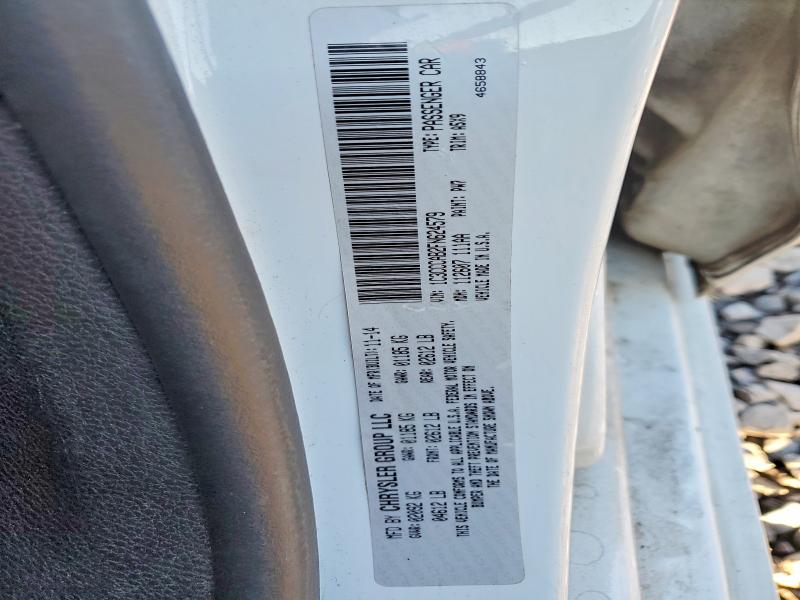 2015 Chrysler 200 მანქანა იყიდება აუქციონზე, vin: 1C3CCCAB2FN624579, აუქციონის ნომერი: 98584605