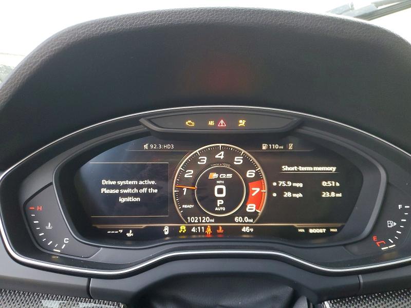 Aukcja sprzedaży 2018 Audi Sq5, vin: WA1A4AFY3J2066263, numer aukcji: 73008135