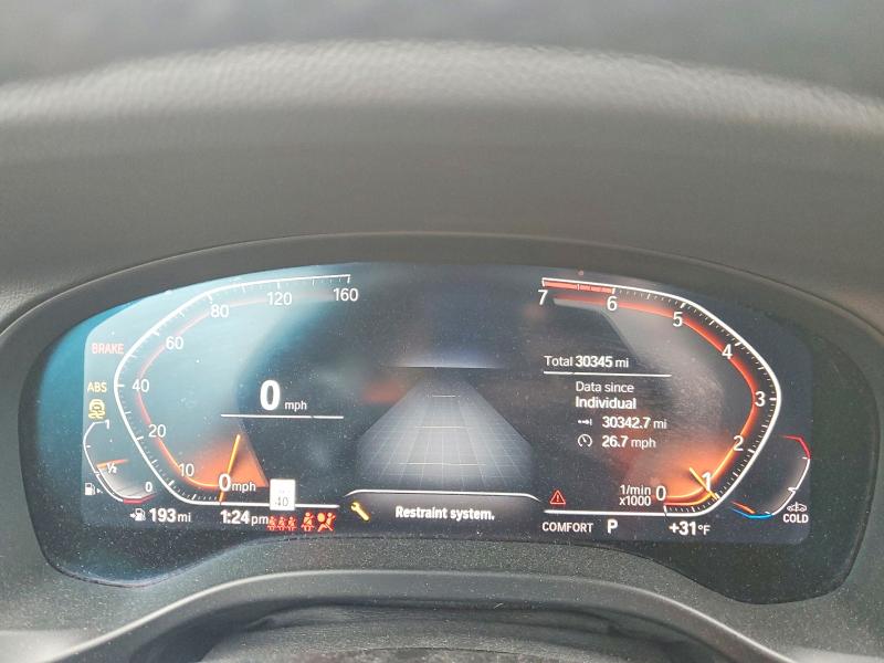 Aukcja sprzedaży 2024 Bmw X3, vin: 5UX53DP02R9T97633, numer aukcji: 98437225