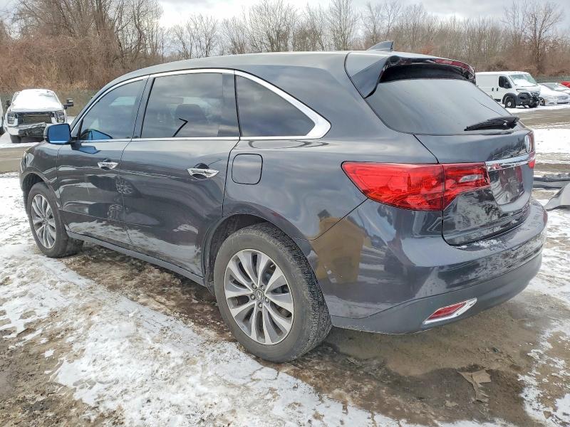 2016 Acura Mdx მანქანა იყიდება აუქციონზე, vin: 5FRYD4H44GB020641, აუქციონის ნომერი: 98673905