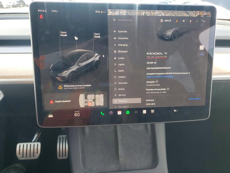 99351005 :رقم المزاد ، 7SAYGDEF9PF965375 vin ، 2023 Tesla Model Y مزاد بيع
