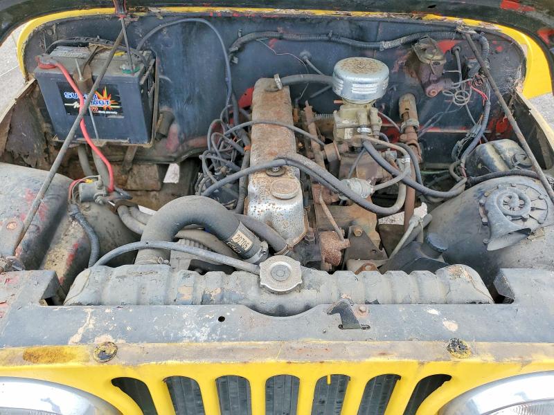 74241805 :رقم المزاد ، J7M93EA061728 vin ، 1977 Jeep Cj-7 مزاد بيع
