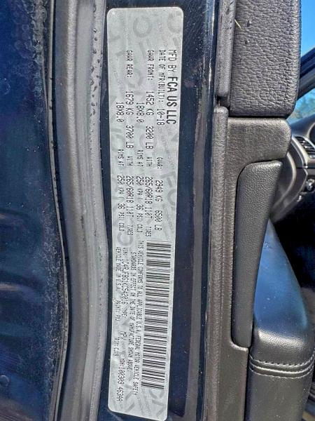 Auction sale of the 2019 Jeep Grand Cher, vin: 1C4RJFBG1KC542016, lot number: 73289155