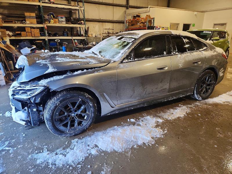 2023 Bmw I4 მანქანა იყიდება აუქციონზე, vin: WBY43AW05PFP52921, აუქციონის ნომერი: 74052285