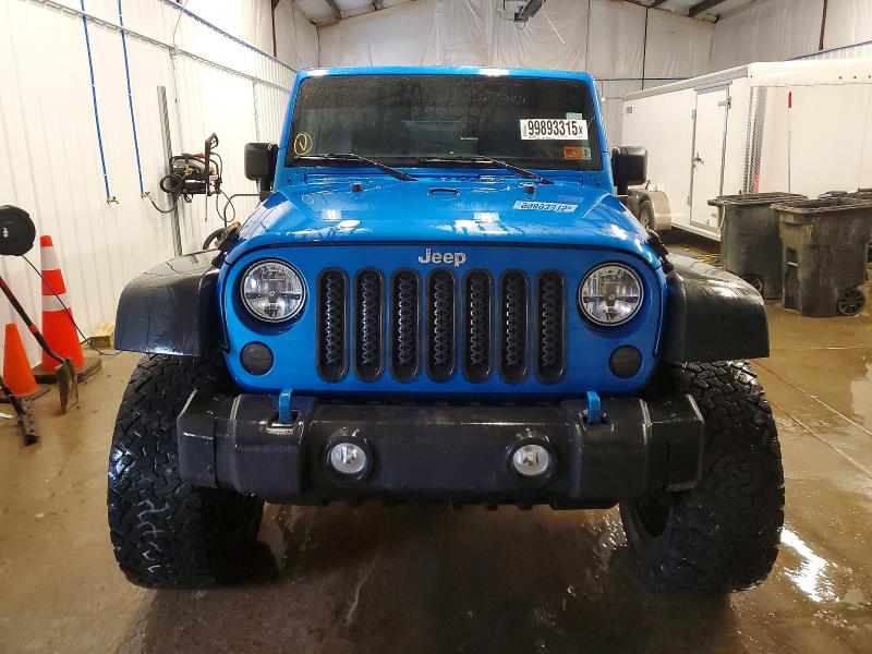 2015 Jeep Wrangler Unlimited მანქანა იყიდება აუქციონზე, vin: 1C4BJWDG5FL692134, აუქციონის ნომერი: 99893315