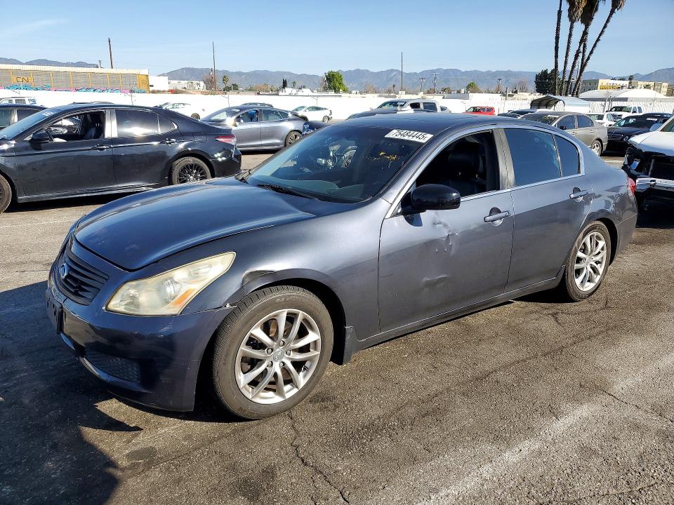 75484445 :رقم المزاد ، JNKCV61E79M306189 vin ، 2009 Infiniti G37 مزاد بيع