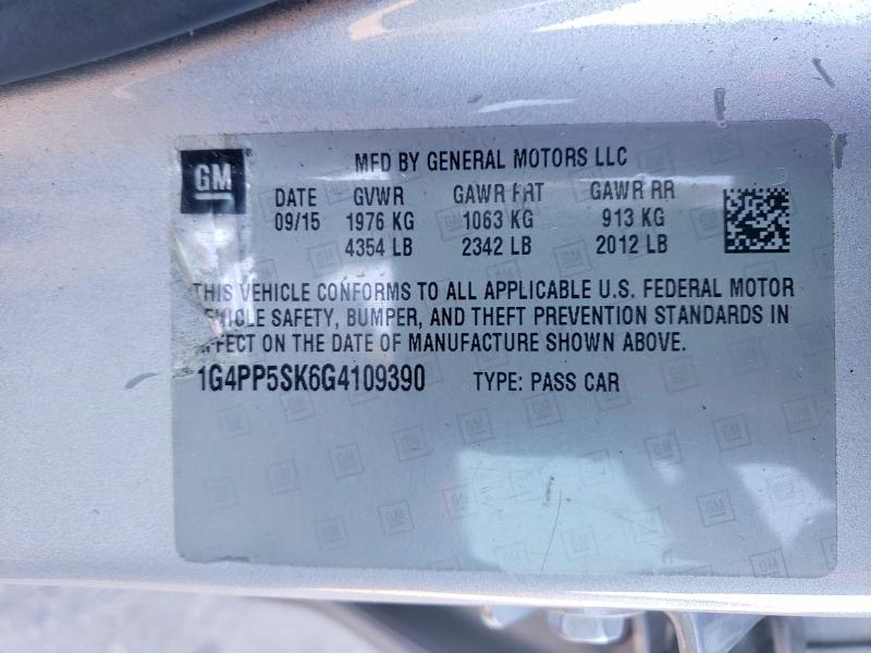 Aukcja sprzedaży 2016 Buick Verano, vin: 1G4PP5SK6G4109390, numer aukcji: 73683345