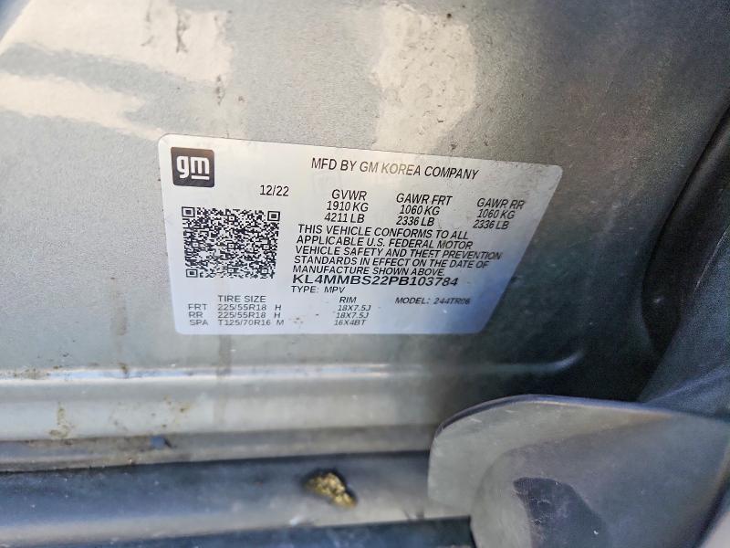 Aukcja sprzedaży 2023 Buick Encore Gx, vin: KL4MMBS22PB103784, numer aukcji: 99685715