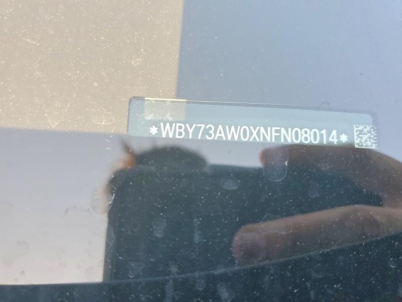 Продаж на аукціоні авто 2022 Bmw I4, vin: WBY73AW0XNFN08014, номер лоту: 74934915
