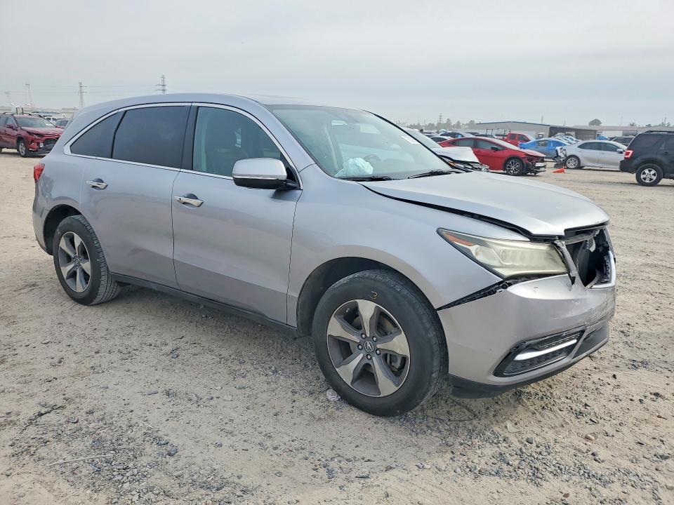 75399565 :رقم المزاد ، 5FRYD4H26GB018078 vin ، 2016 Acura Mdx مزاد بيع