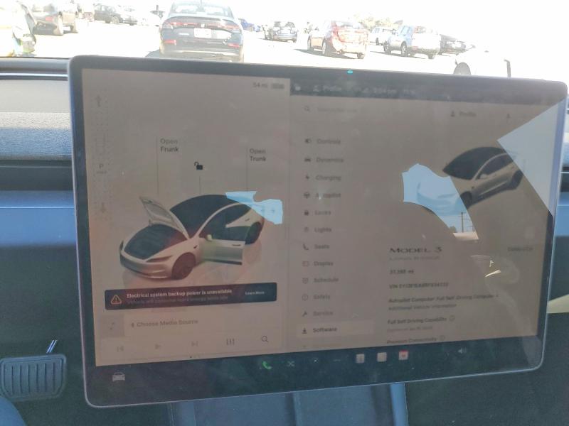 Aukcja sprzedaży 2024 Tesla Model 3, vin: 5YJ3E1EA8RF834232, numer aukcji: 99706605