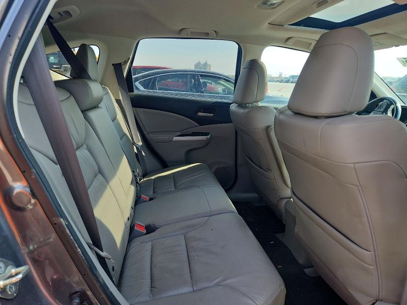 75584525 :رقم المزاد ، 2HKRM3H76DH524907 vin ، 2013 Honda Cr-v Exl مزاد بيع